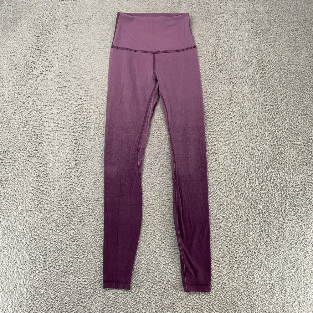 Lululemon Align Ombre Leggings Womens 2 High Rise Ankle Yoga Gym Workout